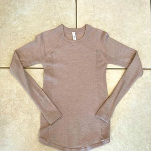 Lululemon light pink sweater